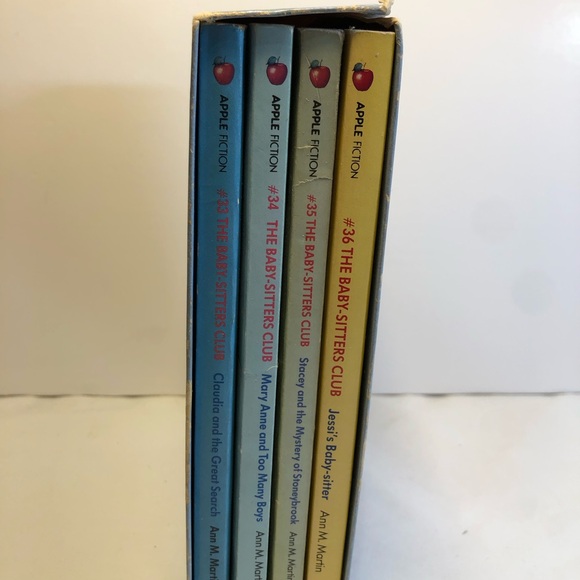 Apple Paperbacks The Baby-Sitters Club Books #33-36 Vintage 1990 - Picture 9 of 13